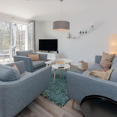 Haus Waldidyll, Vergissmeinnicht - Bade- & Erlebniswelt Taeglich Inklusive 아파트 Sellin (Rugen)